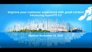 Etteplan Webinar: HyperSTE 9.5 with support for cloud authoring and new user interface