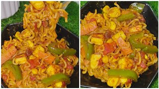 Veg Masala Maggi Recipe | Quick \u0026 Tasty Instant Noodles | Street-Style Maggi at Home