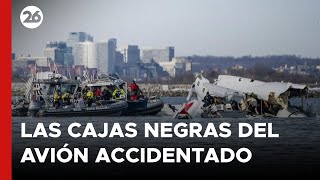 🚨 RECUPERARON las CAJAS NEGRAS del AVIÓN ACCIDENTADO en WASHINGTON