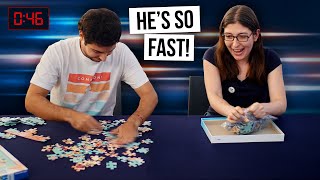 I RACED ALEJANDRO (the fastest puzzler in the world) 😳
