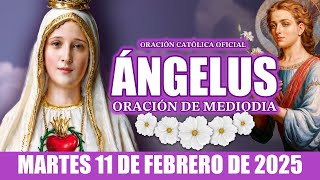 Ángelus del día de Hoy MARTES 11 DE FEBRERO DE 2025-Oraciones a la Virgen María ORACIÓN MEDIO DÍA