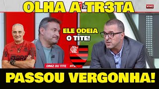 COMENTARISTA "ANTI-FLAMENGO" PASSOU VERGONHA! OLHA A TR3TA POR CAUSA DE TITE...