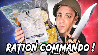 RATION DE COMBAT COMMANDO Française 2022 !