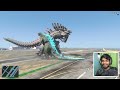 firegodzilla vs mechagodzilla in gta 5 gta 5 tamil big monsters fight gta tamilan