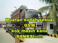 Muatan sesuai GVW kenapa masih bermasalah di jembatan timbang II @romtseajah5083