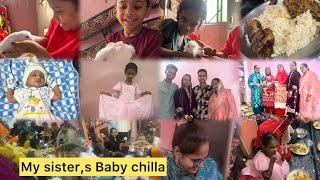 My sister,s Baby chilla Femily Function | Sofiya__vlogs_37