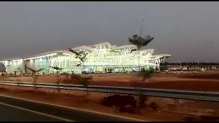 Shivamogga Airport New Video || Night view || #airport #shivamogga #karnataka #shivamoggaairport