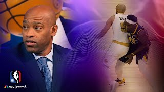 Joe Mazzulla calls out illegal screen postgame after loss to Indiana Pacers | NBA on NBC