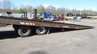 2009 Landoll Hydraulic Sliding Axle Trailer with Winch - TRO 0507201