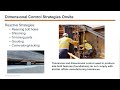 dimensional control strategies in modular construction