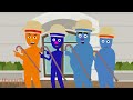 grover herry cookie and frazzle sing fuzzy and blue and orange with vyond voices a vyond video