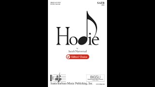 Hodie by Jacob Narverud (SATB Choir Accompaniment)