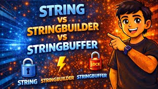 String vs StringBuilder vs StringBuffer 🔥 | Java Interview Question Explained