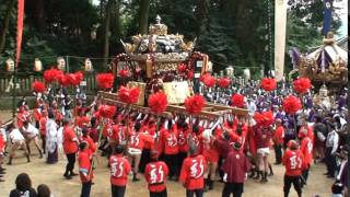 平成二六年度　二之宮神社秋季例大祭　新町宮入