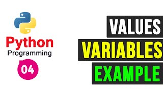 Variables | Python Programming | Video Tutorial