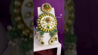 New semi polki gold set @ Bhawani Jewellers Thane