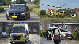 38-jarige vrouw overleden na verkeersruzie, hulpverlening in Dorpskern van Lith