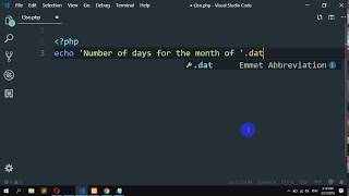 How to Get the number of days in a month with PHP