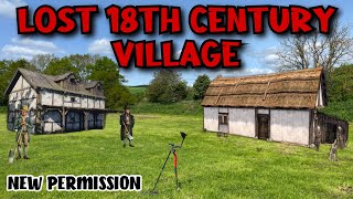 A long lost 18th century village metal detecting permission with the XP DEUS 2 m