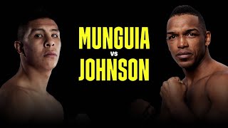 Jaime Munguia vs Tureano Johnson LIVE
