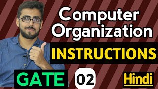 computer organization instruction set | Instruction Format | computer organization for GATE in hindi