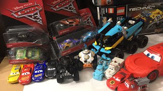 Disney Cars 3 Toys Lightning McQueen Darth Vader Lego Technic Power Racer 🔴 Live Toy Unboxing Show