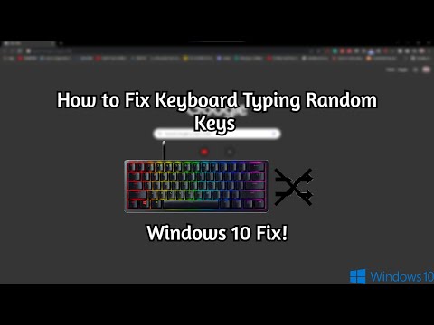 How To Fix Keyboard Typing Random Keys In Windows 10! - YouTube