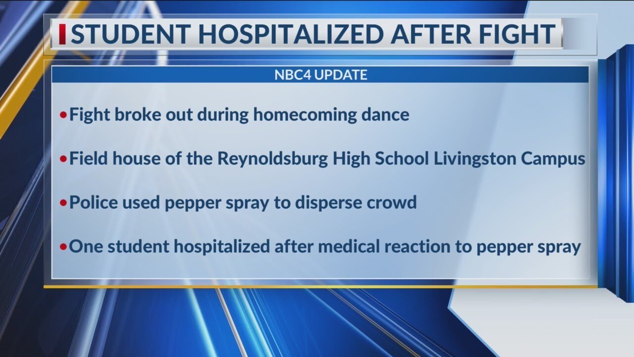 One Student Hospitalized After Fight At Reynoldsburg Dance - YouTube