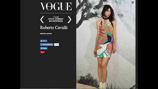 Roberto Cavalli in La Reggia Outlet