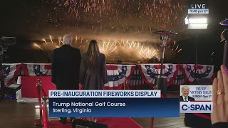 Pre-Inauguration Fireworks