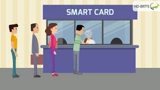 Hubballi-Dharwad BRTS| SMART CARD USAGE VIDEO| HDBRTS_OFFICIAL