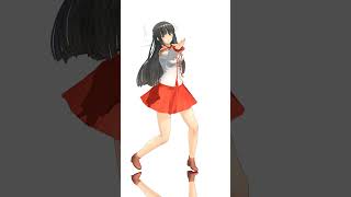 [mmd] Kancolle Hiyou Ochame Kinou Dance 艦これ 飛鷹 おちゃめ機能 ダンス 1080p