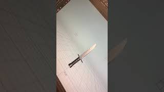 Animation of a knife model