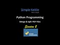 Python Programming | Session 2 | How to Merge & Split PDF files