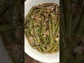 adobong sitaw with giniling and oyster sauce lutong pinoy shorts