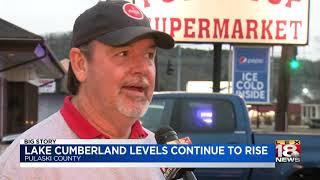 Lake Cumberland Levels Continue To Rise