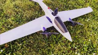 AtomRC Swordfish VTOL Maiden Test and Autotune (ArduPilot)