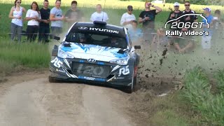 ERC Ypres Rally 2016 MISTAKES \u0026 ON THE LIMIT By_206GT