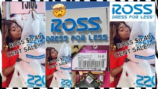 ✨Ross $0.49 Cent Sale! |You Won’t Believe What I Found!💃🏾#shorts#rosshaul #rossshopwithme