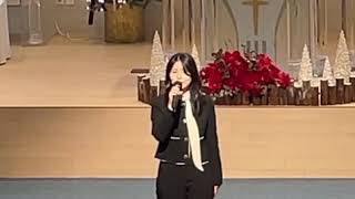 푸른초장교회 241225 현승은 집사 “Oh Holy Night\