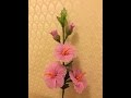 How to make nylon stocking flowers - Hibiscus