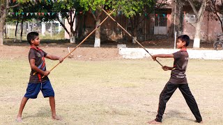 சிலம்பம் நெடுங்கம்பு|Nandhu ms academy of martial arts #nedunkambu #silambam