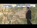 Wind Advisory as Warm Conditions Continue | West Texas Forecast