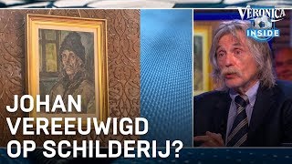 Johan vereeuwigd op schilderij? | VERONICA INSIDE