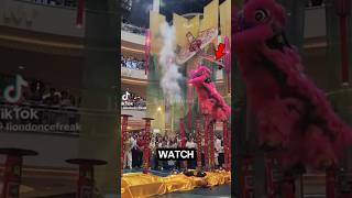 Epic Leap! 3.2m Gap and Summersault in Lion Dance Costume