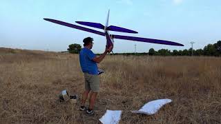 Super Sinbad XL 3 meters, maiden flight.