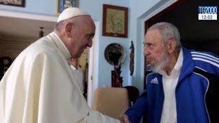 Cuba, Papa Francesco incontra Fidel Castro