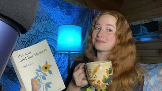 ASMR / reading you poetry and drinking tea ⭐️