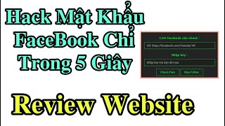 H.a.c.k Mật Khẩu FaceBook Đơn Giản Chỉ Với 5 Giây | Tại Website Phonghnmedia.com