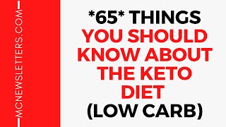 Trying the Keto Diet? *65* Things You Should Know About Ketogenic (Very Low Carb) Dieting